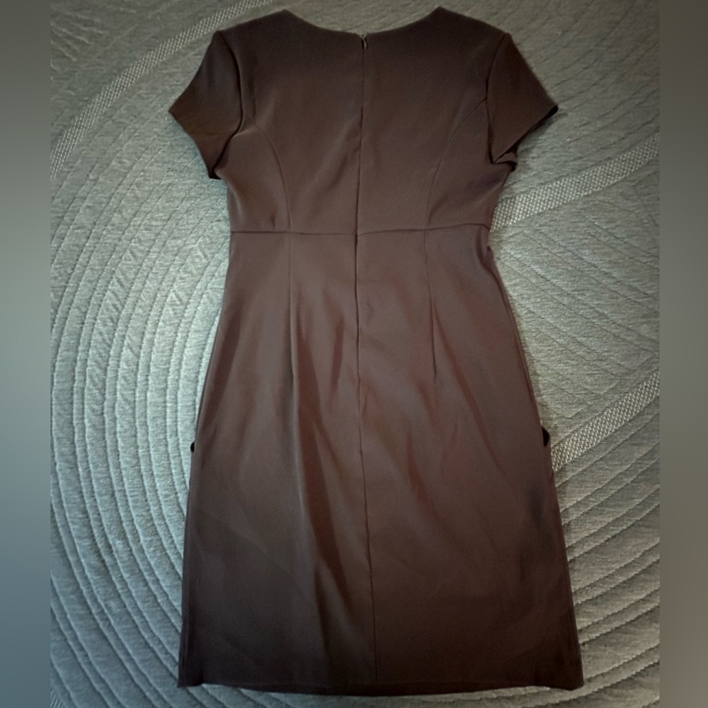 dressbarn Chocolate Brown Dress - Picture 2 of 4